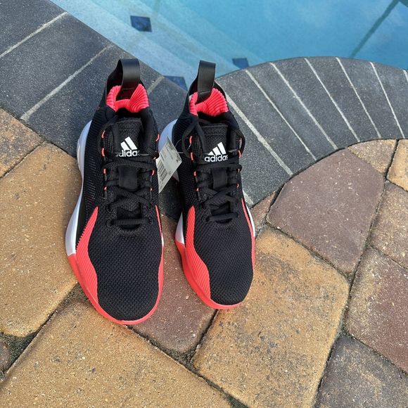 MEN\'S adidas D Rose 773 Black Signal Pink Basketball Shoes FW8663 main image 5